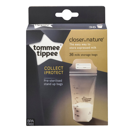 Tommee Tippee anyatejtároló fagyasztózacskó CTN 350ml 36 db Tommee Tippee anyatejtároló fagyasztózacskó CTN 350ml 36 db