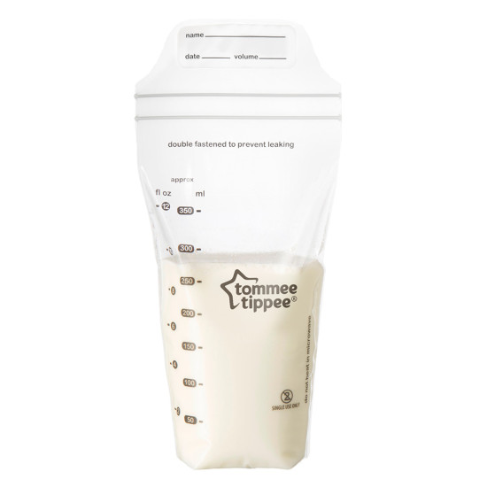 Tommee Tippee anyatejtároló fagyasztózacskó CTN 350ml 36 db Tommee Tippee anyatejtároló fagyasztózacskó CTN 350ml 36 db
