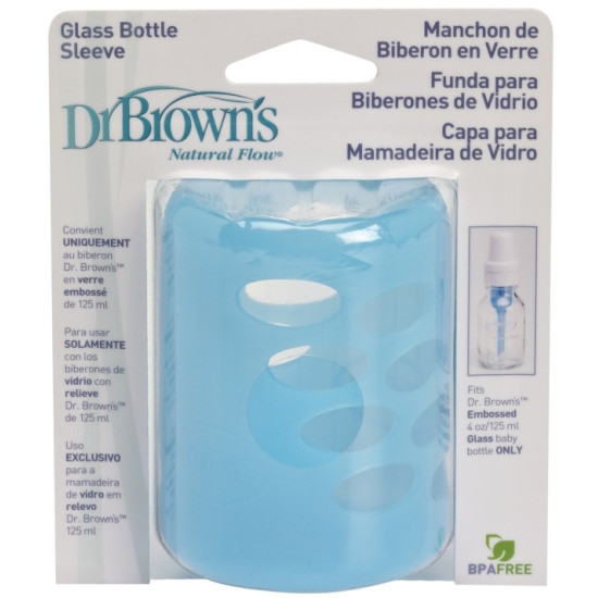 Dr. Browns Standard szilikonos védőháló 125ml üveg cumisüvegre kék