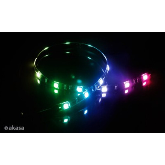 LED Szalag Akasa Vegas MB 50cm 15 LED RGB Mágneses (Aura/Mystic Light) LED Szalag Akasa Vegas MB 50cm 15 LED RGB Mágneses (Aura/Mystic Light)