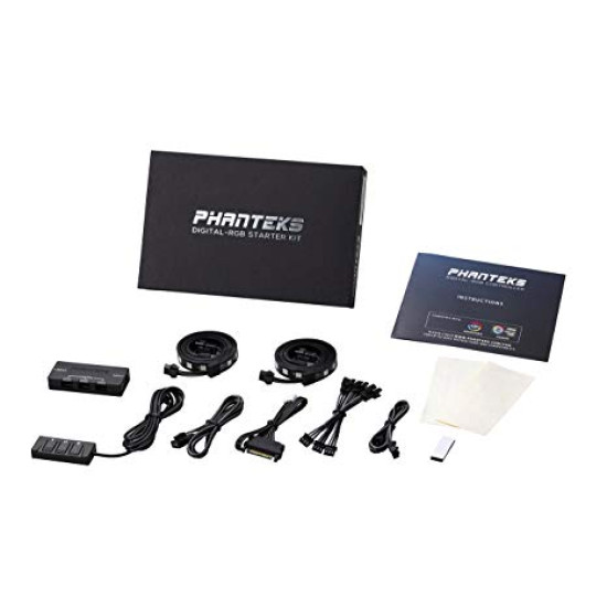 LED Vezérlő PHANTEKS Digital Controller RGB Starter Kit LED Vezérlő PHANTEKS Digital Controller RGB Starter Kit