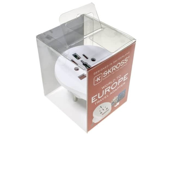 Adapter SKROSS EU plug Dobozos Adapter SKROSS EU plug Dobozos