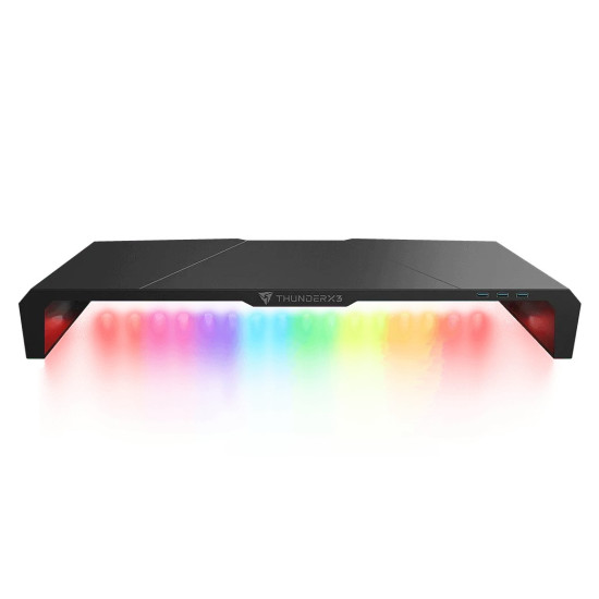 Monitor tartó állvány ThunderX3 AS5 HEX RGB Fekete Monitor tartó állvány ThunderX3 AS5 HEX RGB Fekete