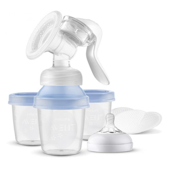 Philips AVENT mellszívó kézi Natural VIA pohárral Philips AVENT mellszívó kézi Natural VIA pohárral