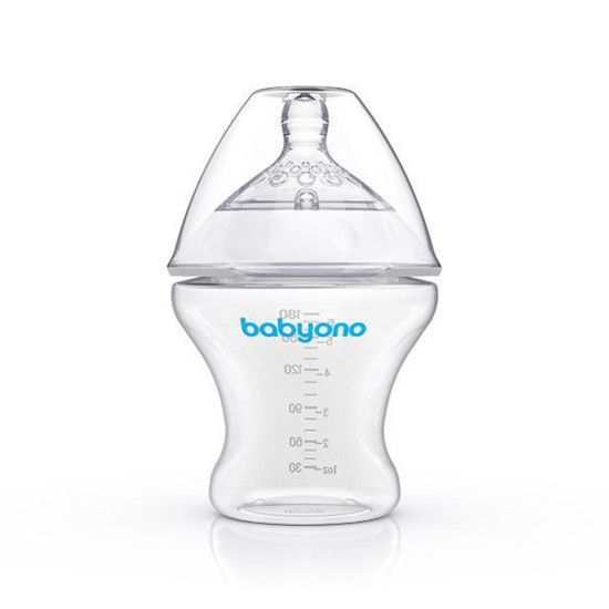 BabyOno cumisüveg Natural Nursing műanyag anti-colic 180 ml 1450 BabyOno cumisüveg Natural Nursing műanyag anti-colic 180 ml 1450