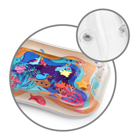 BabyOno játszószőnyeg interaktív - Coral Reef - felfújható és vízzel tölthető 827 BabyOno játszószőnyeg interaktív - Coral Reef - felfújható és vízzel tölthető 827