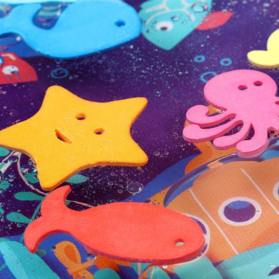 BabyOno játszószőnyeg interaktív - Coral Reef - felfújható és vízzel tölthető 827 BabyOno játszószőnyeg interaktív - Coral Reef - felfújható és vízzel tölthető 827