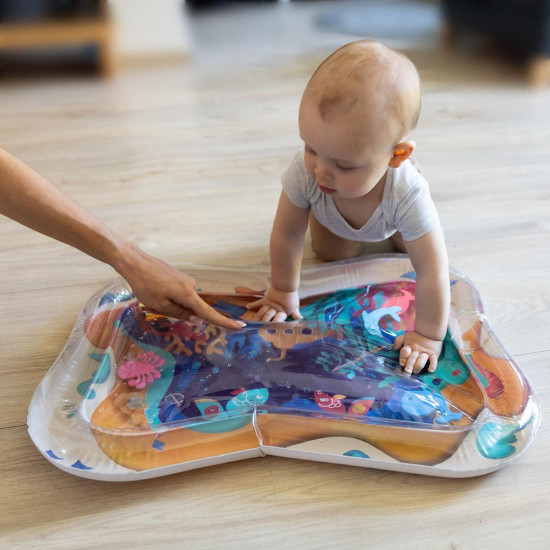 BabyOno játszószőnyeg interaktív - Coral Reef - felfújható és vízzel tölthető 827 BabyOno játszószőnyeg interaktív - Coral Reef - felfújható és vízzel tölthető 827