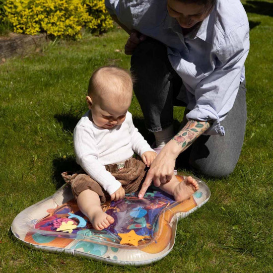 BabyOno játszószőnyeg interaktív - Coral Reef - felfújható és vízzel tölthető 827 BabyOno játszószőnyeg interaktív - Coral Reef - felfújható és vízzel tölthető 827