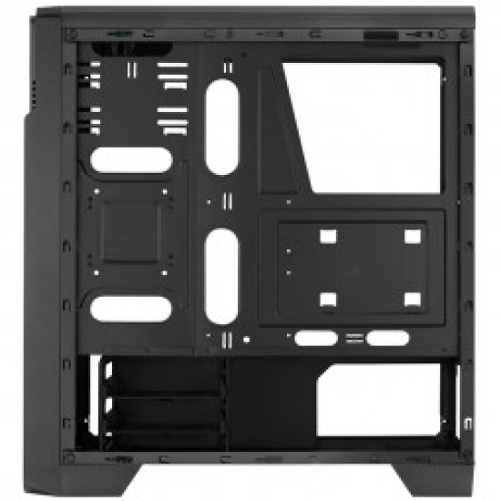 Számítógépház Aerocool Ore Saturn Edition Tempered Glass ATX Fekete Edzett üveg Számítógépház Aerocool Ore Saturn Edition Tempered Glass ATX Fekete Edzett üveg
