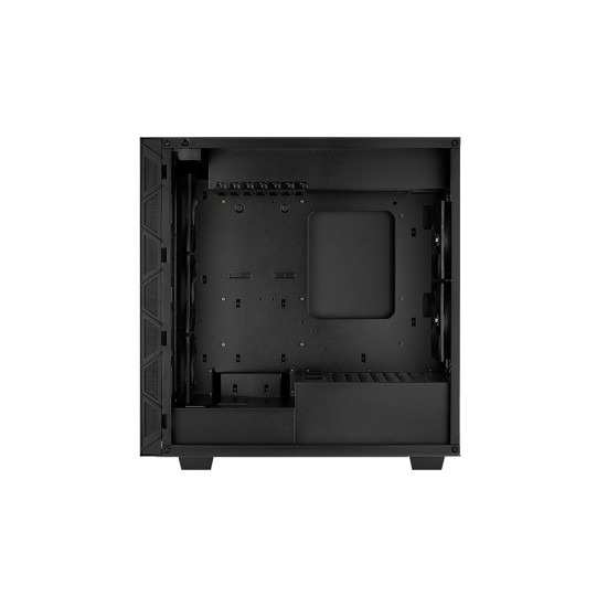 Számítógépház Aerocool Flo ATX Fekete Edzett üveg Számítógépház Aerocool Flo ATX Fekete Edzett üveg