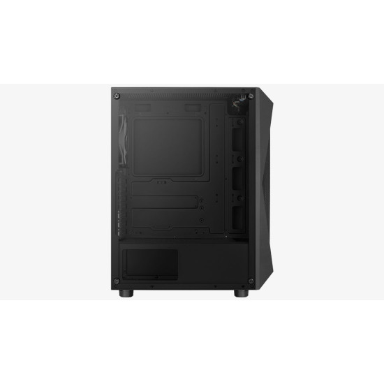 Számítógépház Aerocool Falcon Mesh v2 ARGB ATX Fekete Acryl oldal Számítógépház Aerocool Falcon Mesh v2 ARGB ATX Fekete Acryl oldal