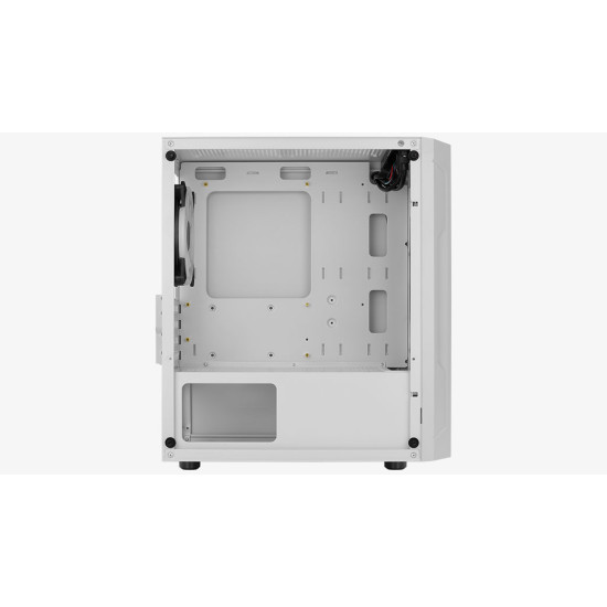 Számítógépház Aerocool Trinity Mini Mesh ARGB mATX Fehér Edzett üveg Számítógépház Aerocool Trinity Mini Mesh ARGB mATX Fehér Edzett üveg
