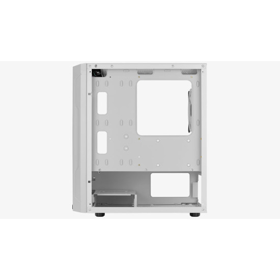 Számítógépház Aerocool Trinity Mini Mesh ARGB mATX Fehér Edzett üveg Számítógépház Aerocool Trinity Mini Mesh ARGB mATX Fehér Edzett üveg