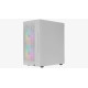 Számítógépház Aerocool Trinity Mini Mesh ARGB mATX Fehér Edzett üveg Számítógépház Aerocool Trinity Mini Mesh ARGB mATX Fehér Edzett üveg