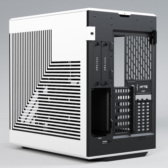 Számítógépház Hyte Y60 ATX Edzett üveg Fekete/Fehér Számítógépház Hyte Y60 ATX Edzett üveg Fekete/Fehér