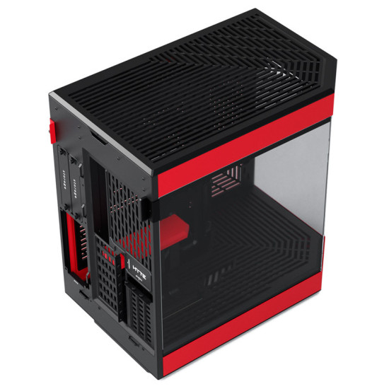 Számítógépház Hyte Y60 ATX Edzett üveg Fekete/Piros Számítógépház Hyte Y60 ATX Edzett üveg Fekete/Piros