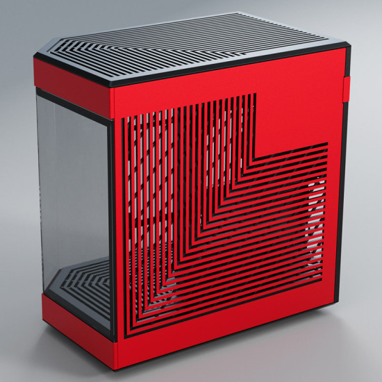 Számítógépház Hyte Y60 ATX Edzett üveg Fekete/Piros Számítógépház Hyte Y60 ATX Edzett üveg Fekete/Piros