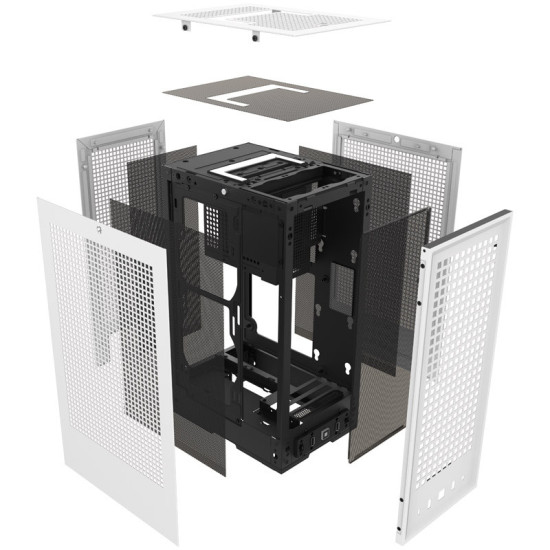 Számítógépház Hyte Revolt 3 ITX Fehér Számítógépház Hyte Revolt 3 ITX Fehér