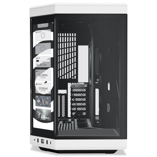 Számítógépház Hyte Y70 ATX Edzett üveg Fekete/Fehér Számítógépház Hyte Y70 ATX Edzett üveg Fekete/Fehér