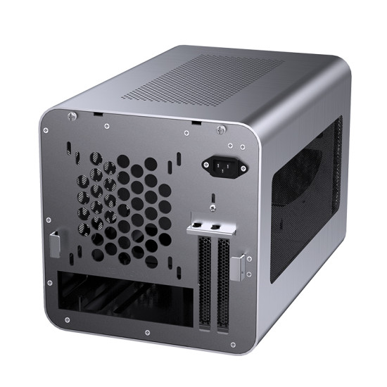 Számítógépház Jonsbo V8 Mesh ITX Szürke Számítógépház Jonsbo V8 Mesh ITX Szürke