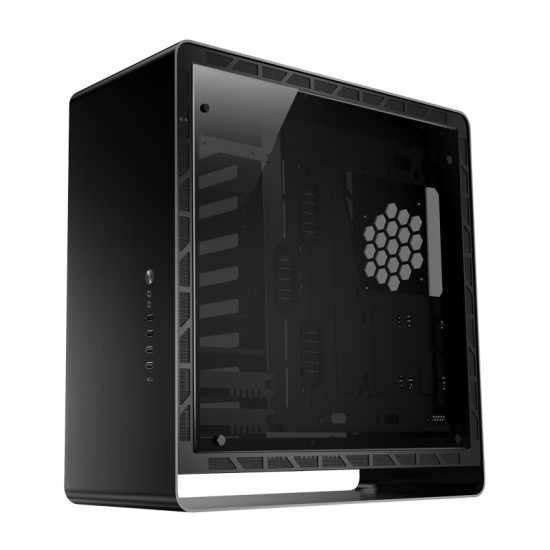 Számítógépház Jonsbo UMX6 E-ATX Fekete Edzett üveg + Underglow Számítógépház Jonsbo UMX6 E-ATX Fekete Edzett üveg + Underglow