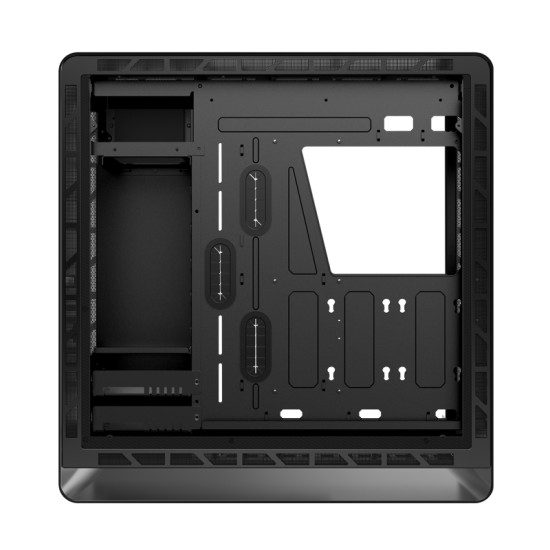 Számítógépház Jonsbo UMX6 E-ATX Fekete Edzett üveg + Underglow Számítógépház Jonsbo UMX6 E-ATX Fekete Edzett üveg + Underglow