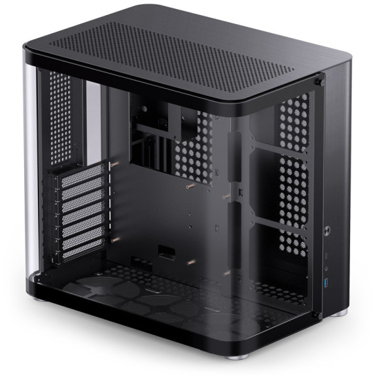 Számítógépház Jonsbo TK-2 2.0 ATX, edzett üveg, fekete Számítógépház Jonsbo TK-2 2.0 ATX, edzett üveg, fekete