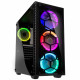 Számítógépház Kolink Observatory RGB ATX Edzett üveg Fekete Számítógépház Kolink Observatory RGB ATX Edzett üveg Fekete