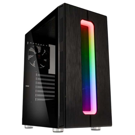 Számítógépház Kolink Nimbus RGB ATX Edzett üveg Fekete Számítógépház Kolink Nimbus RGB ATX Edzett üveg Fekete