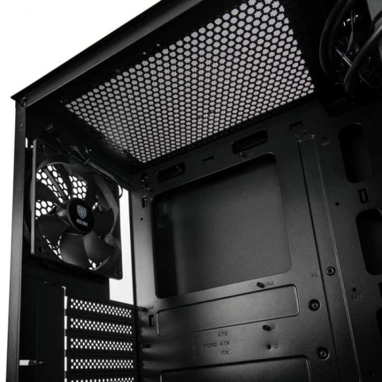 Számítógépház Kolink Nimbus RGB ATX Edzett üveg Fekete Számítógépház Kolink Nimbus RGB ATX Edzett üveg Fekete