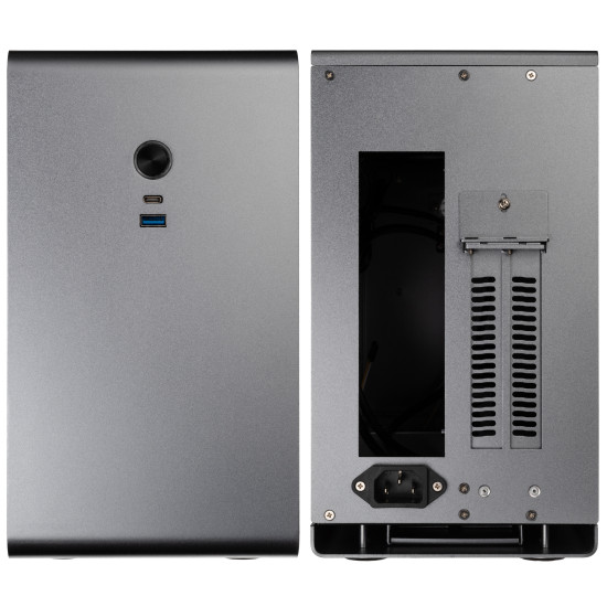 Számítógépház Kolink Rocket V2 ITX Gunmetal Grey Számítógépház Kolink Rocket V2 ITX Gunmetal Grey