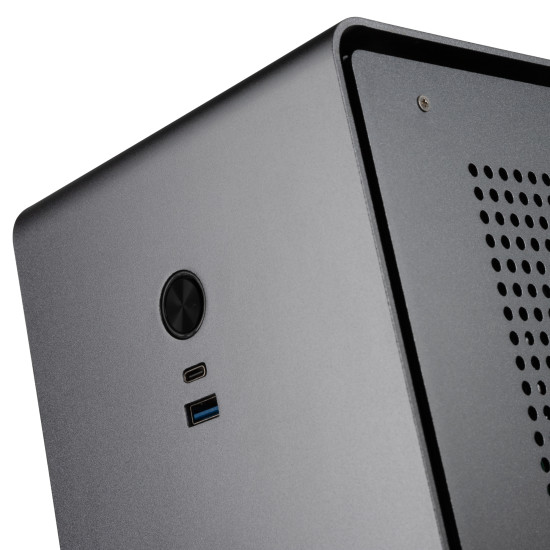 Számítógépház Kolink Rocket V2 ITX Gunmetal Grey Számítógépház Kolink Rocket V2 ITX Gunmetal Grey