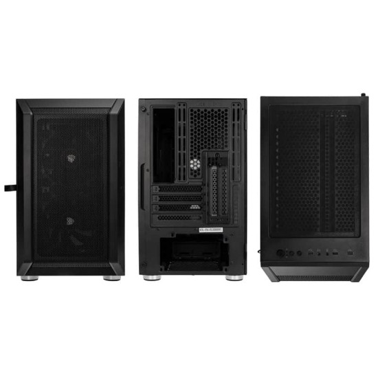 Számítógépház Kolink Citadel Mesh mATX Edzett üveg Fekete Számítógépház Kolink Citadel Mesh mATX Edzett üveg Fekete