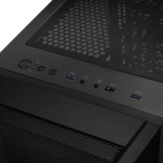 Számítógépház Kolink Citadel Mesh mATX Edzett üveg Fekete Számítógépház Kolink Citadel Mesh mATX Edzett üveg Fekete