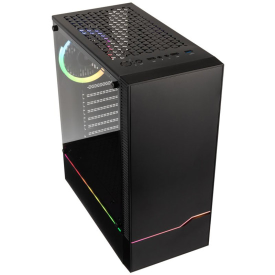 Számítógépház Kolink Inspire K9 ARGB ATX Edzett üveg Fekete Számítógépház Kolink Inspire K9 ARGB ATX Edzett üveg Fekete