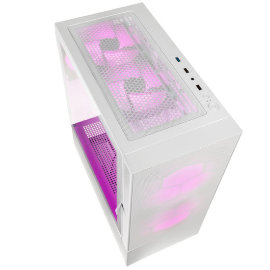 Számítógépház Kolink Observatory MX ARGB ATX MESH Fehér Számítógépház Kolink Observatory MX ARGB ATX MESH Fehér