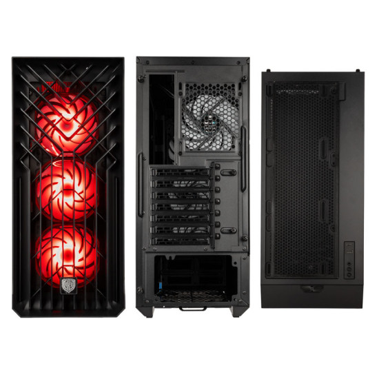 Számítógépház Kolink Unity Cascade ARGB Midi-Tower, fekete Számítógépház Kolink Unity Cascade ARGB Midi-Tower, fekete