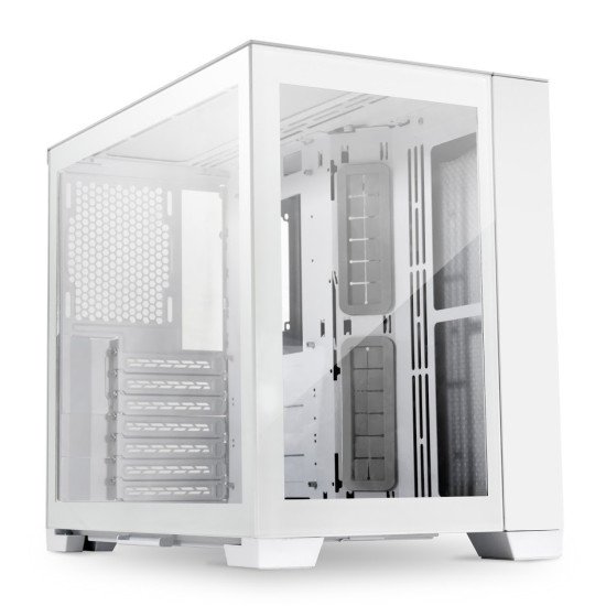 Számítógépház Lian Li O11 Dynamic Mini-S Snow Edition ATX Fehér Edzett üveg Számítógépház Lian Li O11 Dynamic Mini-S Snow Edition ATX Fehér Edzett üveg