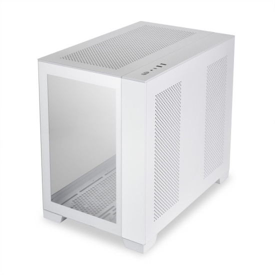 Számítógépház Lian Li O11 Dynamic Mini-S Snow Edition ATX Fehér Edzett üveg Számítógépház Lian Li O11 Dynamic Mini-S Snow Edition ATX Fehér Edzett üveg
