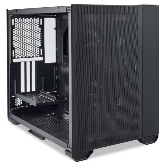 Számítógépház Lian Li PC-O11 Air Mini ATX Fekete Edzett üveg Számítógépház Lian Li PC-O11 Air Mini ATX Fekete Edzett üveg