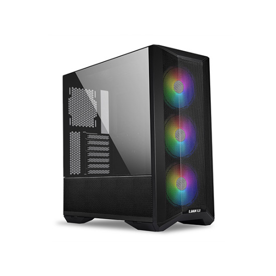 Számítógépház Lian Li LANCOOL II Mesh C RGB ATX Fekete Edzett üveg Számítógépház Lian Li LANCOOL II Mesh C RGB ATX Fekete Edzett üveg