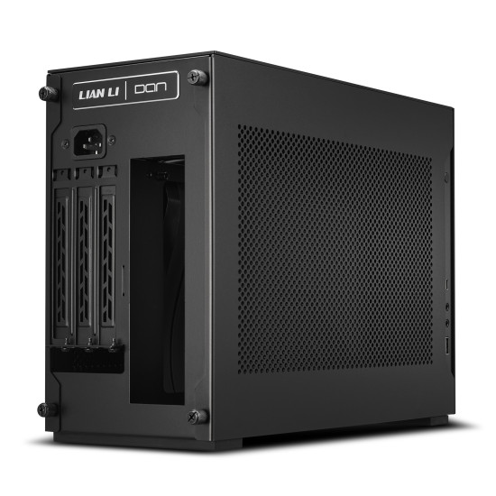 Számítógépház Lian Li A4-H2O A4 PCI-e 4.0 ITX Fekete Számítógépház Lian Li A4-H2O A4 PCI-e 4.0 ITX Fekete