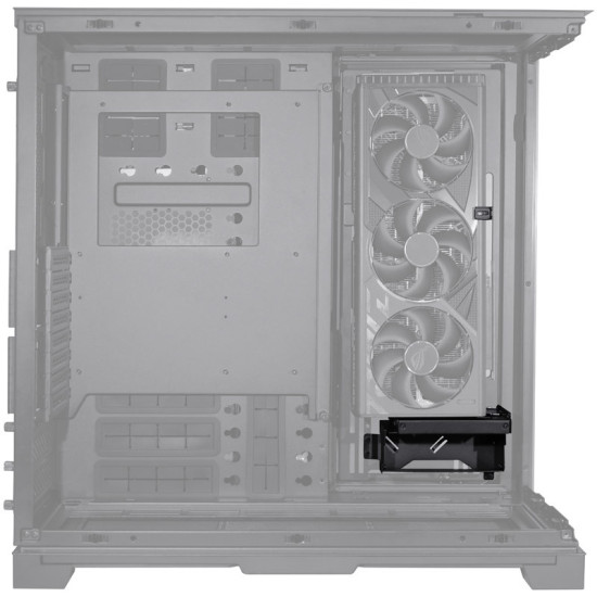 Számítógépház kiegészítő Lian Li O11DEXL-1X GPU-tartó fehér Számítógépház kiegészítő Lian Li O11DEXL-1X GPU-tartó fehér
