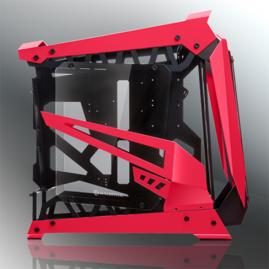Számítógépház RAIJINTEK NYX Pro Showcase E-ATX Edzett üveg Piros Számítógépház RAIJINTEK NYX Pro Showcase E-ATX Edzett üveg Piros
