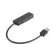 Átalakító Akasa USB3.1 to 2.5" Sata+táp Fekete Átalakító Akasa USB3.1 to 2.5" Sata+táp Fekete