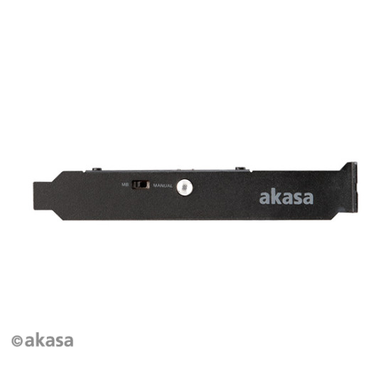 LED Vezérlő Akasa Vegas RGB 8x 4-Pin 12V Control kártya XL LED Vezérlő Akasa Vegas RGB 8x 4-Pin 12V Control kártya XL
