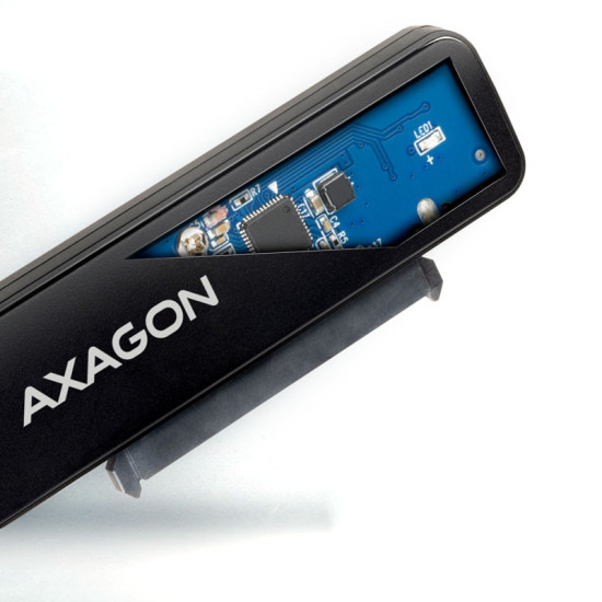 Átalakító AXAGON USB3.2 GEN1 to 2.5" Sata+táp Fekete Átalakító AXAGON USB3.2 GEN1 to 2.5" Sata+táp Fekete