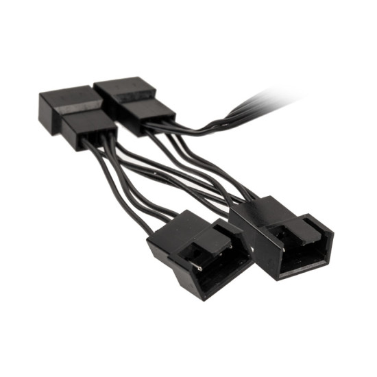 Kábel hűtő Kolink 4-Pin PWM Elosztó 4-es 35cm Kábel hűtő Kolink 4-Pin PWM Elosztó 4-es 35cm