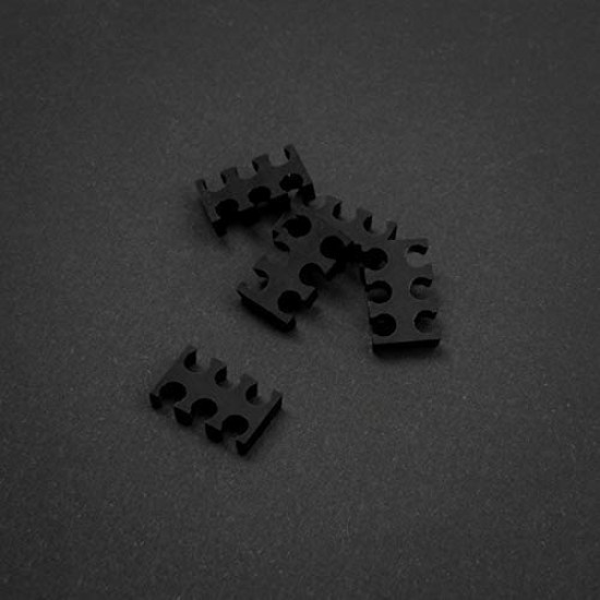 Kábel kiegészítő King Mod 6-Pin Kábelfésű 5db-os Fekete Kábel kiegészítő King Mod 6-Pin Kábelfésű 5db-os Fekete